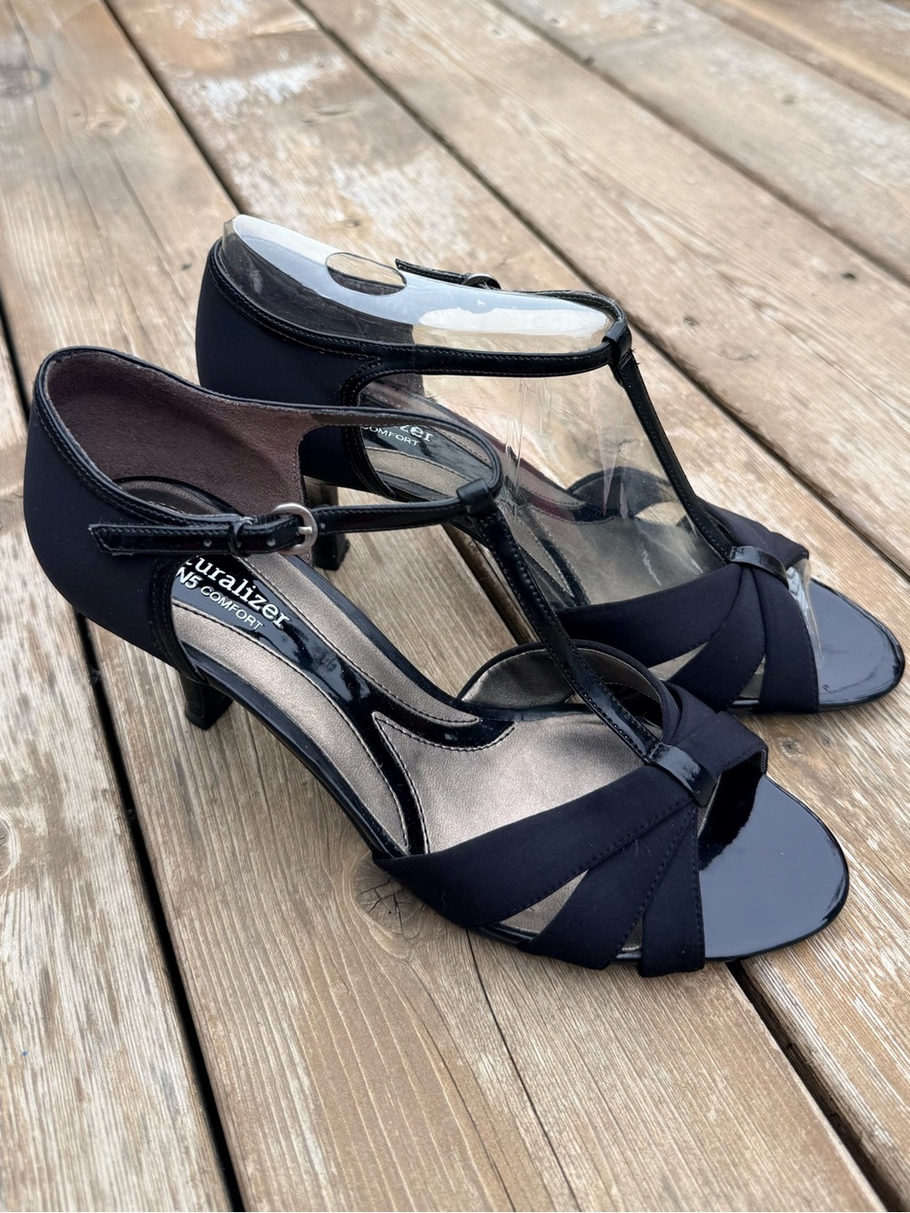 Naturalizer N5 Comfort Princeton Ankle Strap Heels Women’s Size 8
